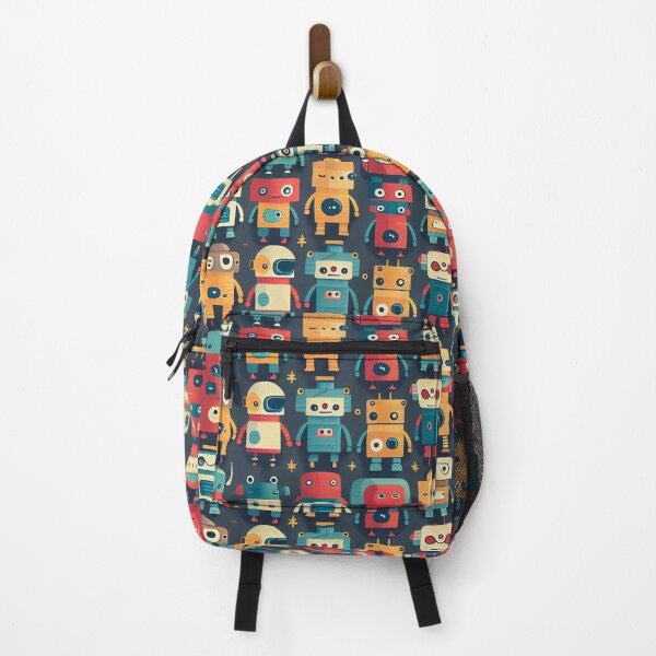 Item preview, Cute Robots Pattern designed and sold by CutePatternsRB.