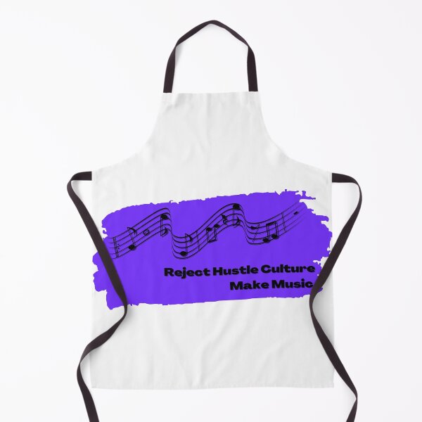Item preview, Reject Hustle Culture - Make Music (Violet) designed and sold by T-WoodCreations.