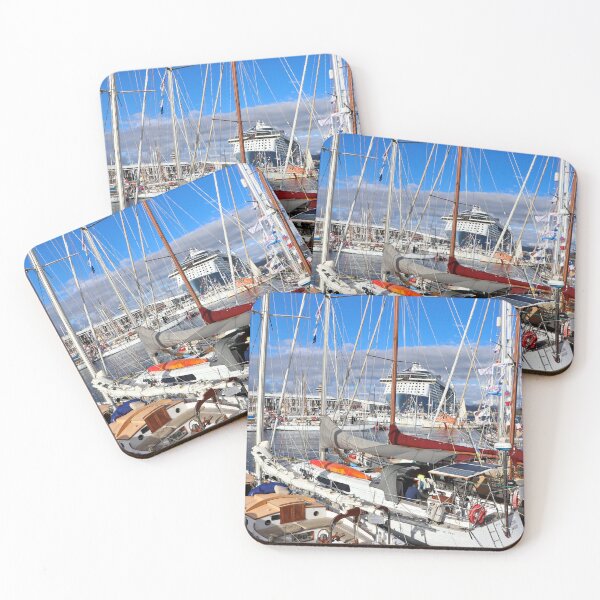Item preview, Wooden boats' marina, Hobart, Tasmania, Australia  designed and sold by FranWest.