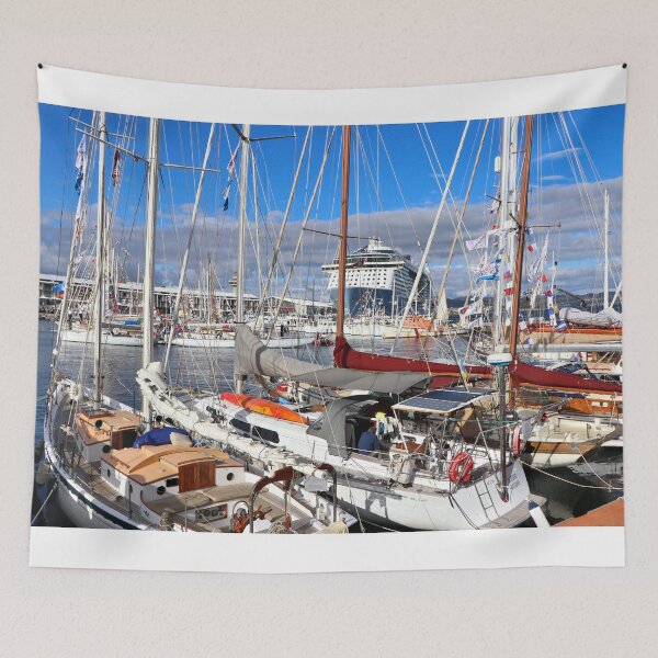 Item preview, Wooden boats' marina, Hobart, Tasmania, Australia  designed and sold by FranWest.