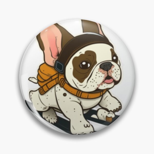 Item preview, Frenchie the Skiier French Bulldog  designed and sold by PetsEnough.