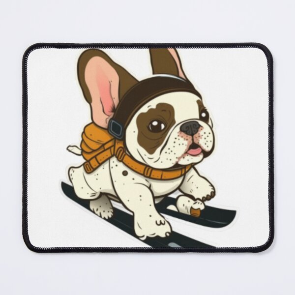 Item preview, Frenchie the Skiier French Bulldog  designed and sold by PetsEnough.