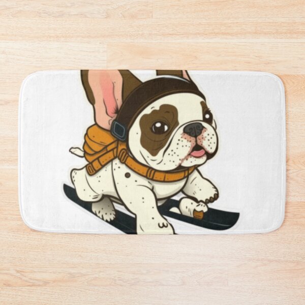 Item preview, Frenchie the Skiier French Bulldog  designed and sold by PetsEnough.