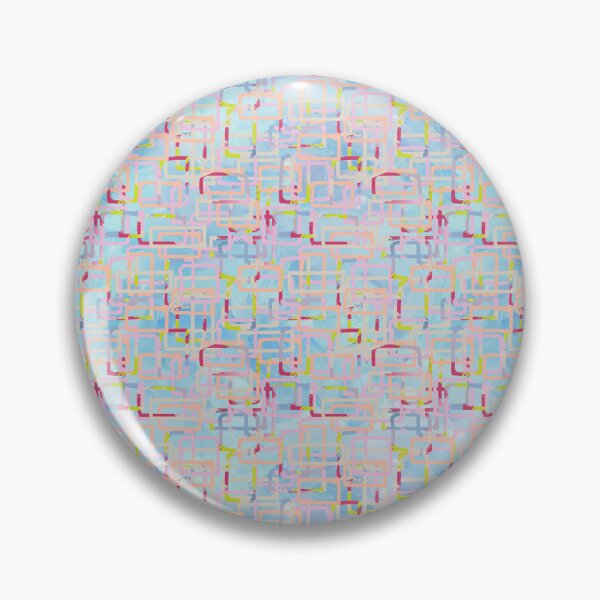 Item preview, Blue Pastel Stepped Squares designed and sold by cekidesign.