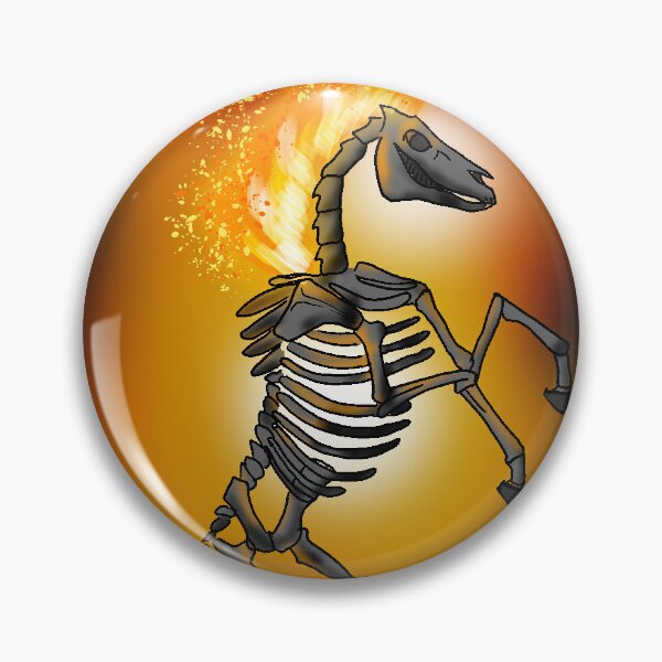 Item preview, Horse Skeleton Token designed and sold by LadyStarscales.