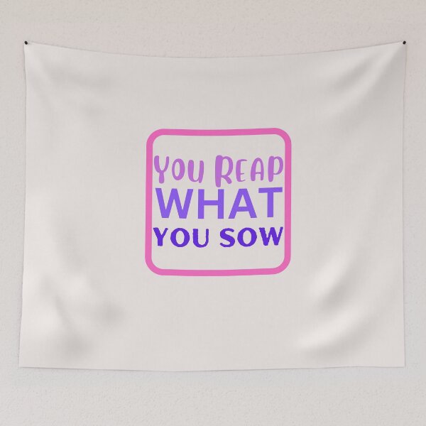 Item preview, You reap what you sow designed and sold by starfishstuff.