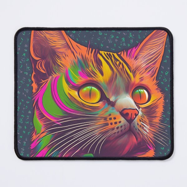 Item preview, Throwback Meow: A Cat in Retro Style on Redbubble designed and sold by beben76.