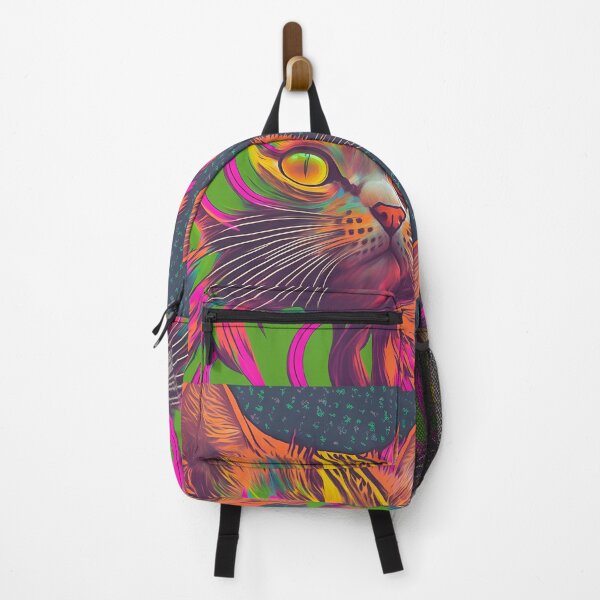 Item preview, Throwback Meow: A Cat in Retro Style on Redbubble designed and sold by beben76.