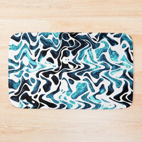 Item preview, Blue fluid shapes background designed and sold by flamendes.