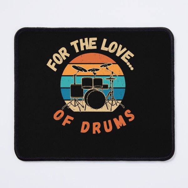 Item preview, For the Love of Drums, Drummer, Drums, Drum Lover, Drumming, Music, Drum Sticks, Funny Drummer, Drummer Joke, Drummer Lover, Drummer Evolution, I Am a Drummer, I Love Drums designed and sold by CreativeBuys.