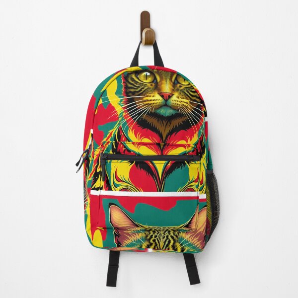 Item preview, Retro Purr-fection: Cat Art on Redbubble designed and sold by beben76.