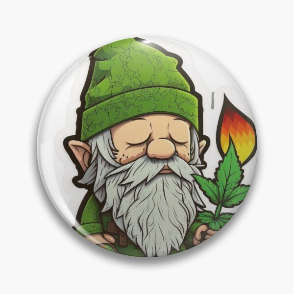 Item preview, Gnomo de cannabis designed and sold by CombatCreatives.