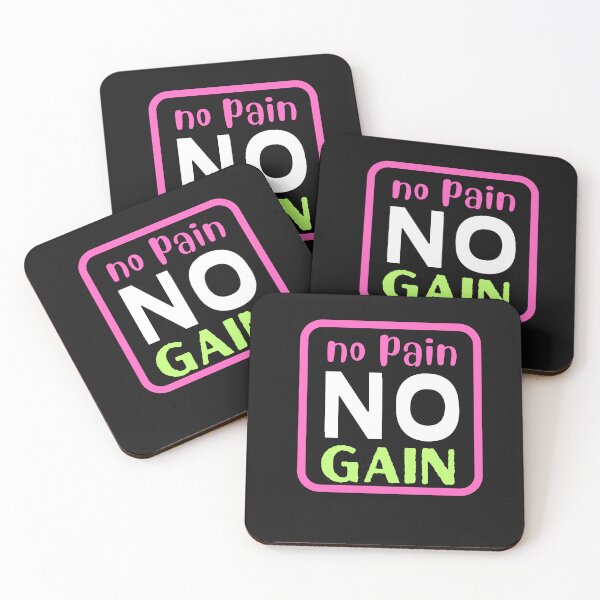 Item preview,  PAIN NO GAIN designed and sold by starfishstuff.
