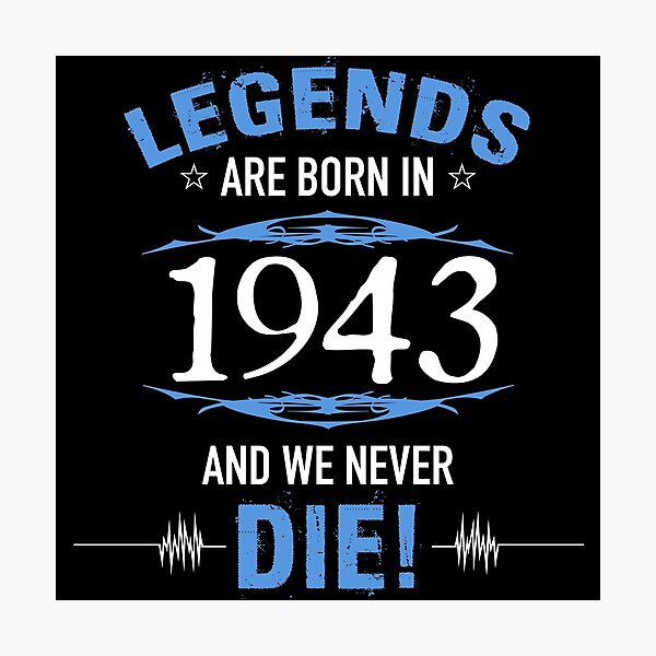 Item preview, 1943 Legends Never Die designed and sold by thepixelgarden.