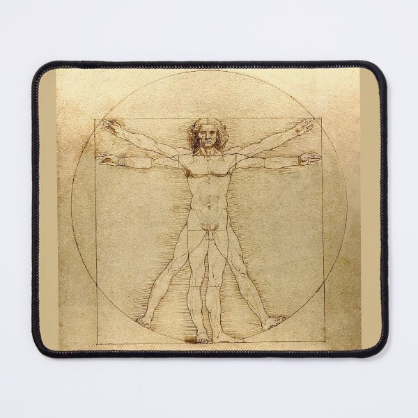 Item preview, Da Vinci's Man of Perfect Form c. 1487 designed and sold by Daniel Hagerman.