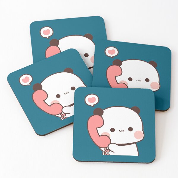 Item preview, Cute Panda Bear Couple Bubu and Dudu Active  designed and sold by keisha3.