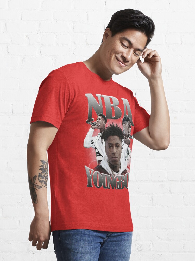 NBA YOUNGBOY 90s Style Vintage Bootleg Tee Never Broke Again Hip