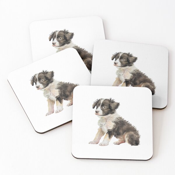 Item preview, Border Collie Puppy designed and sold by hyperweave.