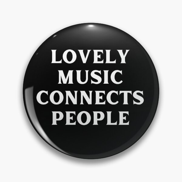 Item preview, Lovely Music Connects People - Spread Love and Unity with Our Music Designs designed and sold by Funwithmusic.