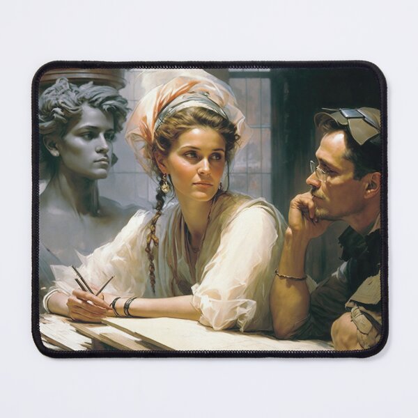 Item preview, Lady Architect, Vintage Art designed and sold by Lonesomefolk.