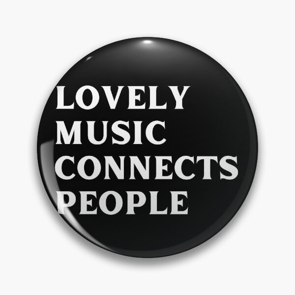 Item preview, Lovely Music Connects People - Spread Love and Unity with Our Music Designs designed and sold by Funwithmusic.