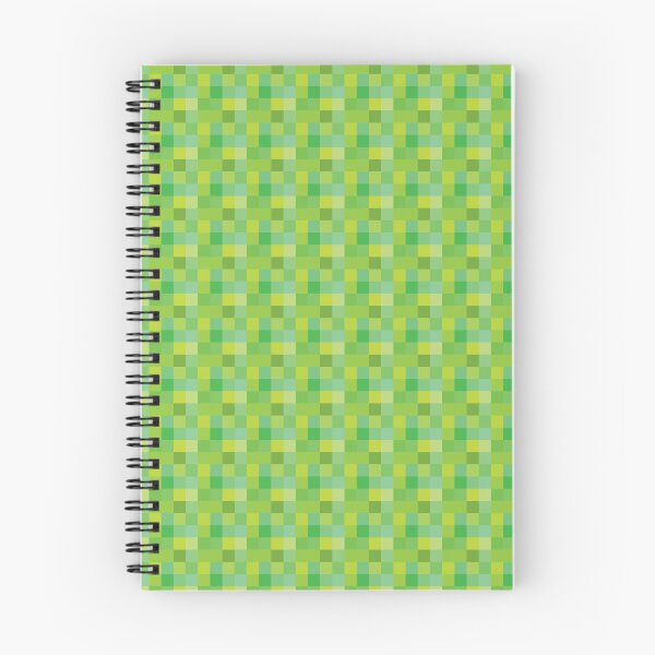Item preview, green bit block pattern designed and sold by RandomWorkshop.