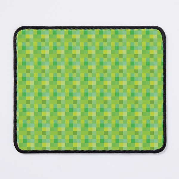 Item preview, green bit block pattern designed and sold by RandomWorkshop.