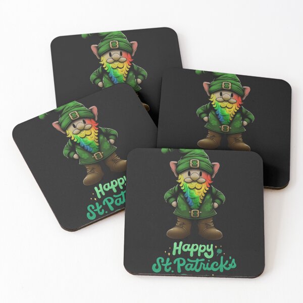Item preview, Happy St. Patrick's Day Gnome Tie Dye Shamrock designed and sold by PrintfulRachid.