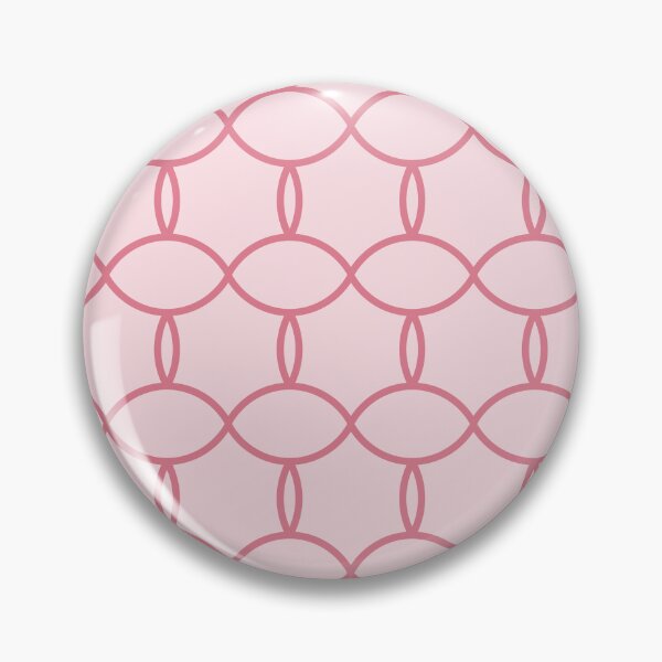 Item preview, Rosy Pink Geometric Design On Pale Pink Background designed and sold by burbankdesigns.
