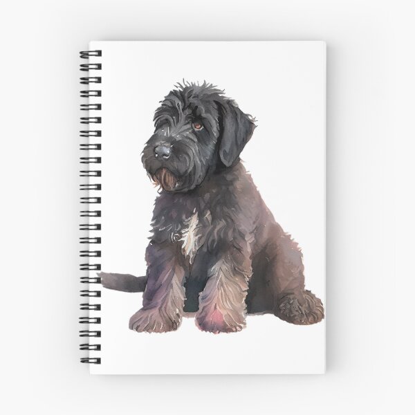 Item preview, Black Russian Terrier Puppy designed and sold by hyperweave.