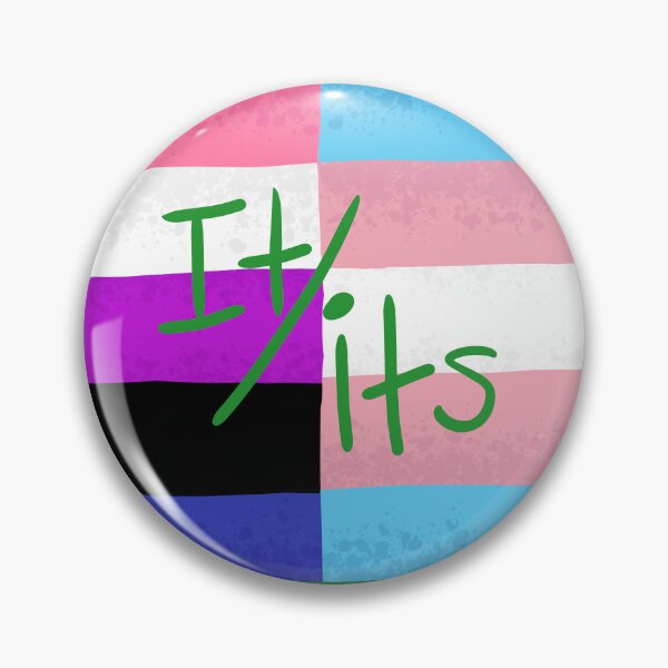 Item preview, Genderfluid Transgender Trans Nonbinary Pride Flag Mashup Pronouns Neopronouns It/its designed and sold by Spell-the-Bee.