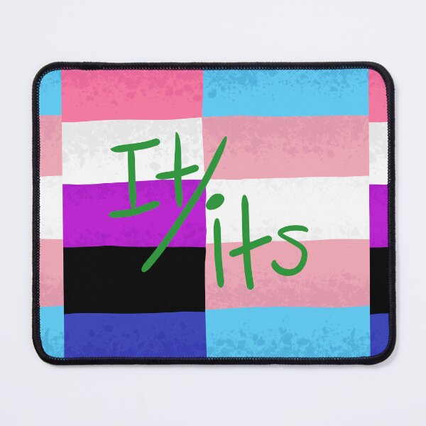 Item preview, Genderfluid Transgender Trans Nonbinary Pride Flag Mashup Pronouns Neopronouns It/its designed and sold by Spell-the-Bee.