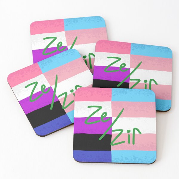 Item preview, Genderfluid Transgender Trans Nonbinary Pride Flag Mashup Pronouns Neopronouns Ze/Zir designed and sold by Spell-the-Bee.