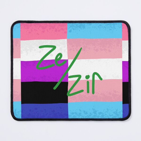 Item preview, Genderfluid Transgender Trans Nonbinary Pride Flag Mashup Pronouns Neopronouns Ze/Zir designed and sold by Spell-the-Bee.