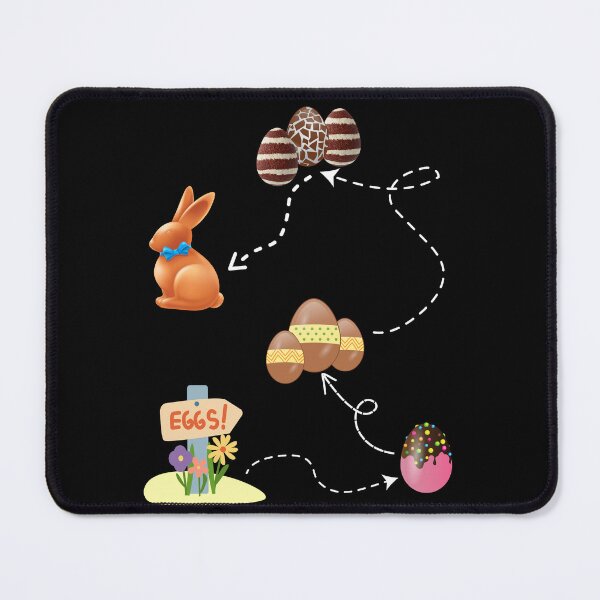 Item preview, Chocolate easter egg hunter chocolate egg hunting squad chocolate fan designed and sold by Artstastic.