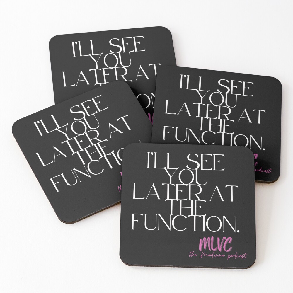 Item preview, Coasters (Set of 4) designed and sold by mlvcpodcast.