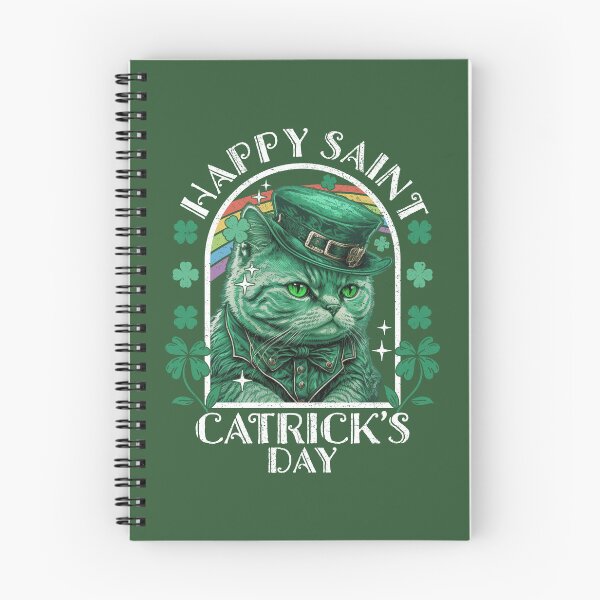 Item preview, Happy Saint Catrick's Day Cat Leprechaunn designed and sold by petestyles.