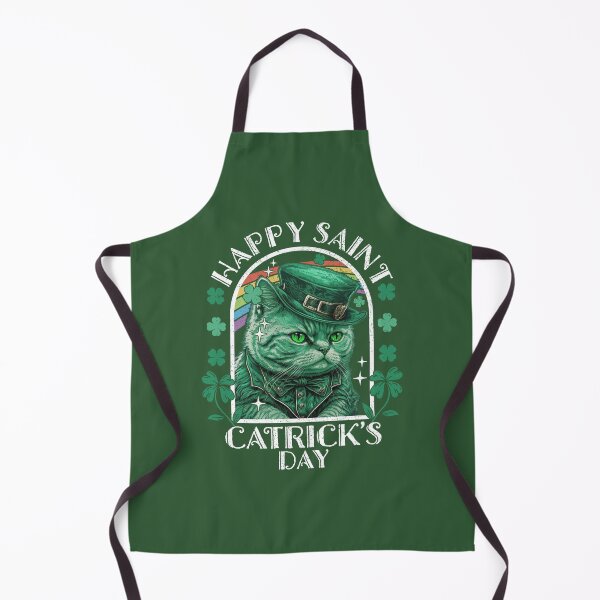 Item preview, Happy Saint Catrick's Day Cat Leprechaunn designed and sold by petestyles.