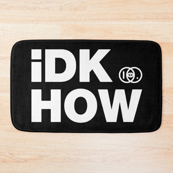 Item preview, IDK How Logo designed and sold by Sateawnuris.