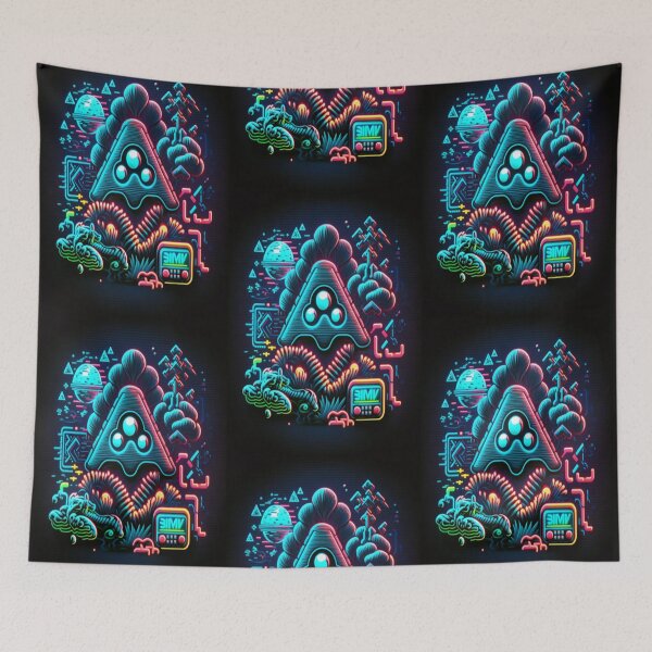 Item preview, Pixelated Ocean Odyssey designed and sold by Akocroux.