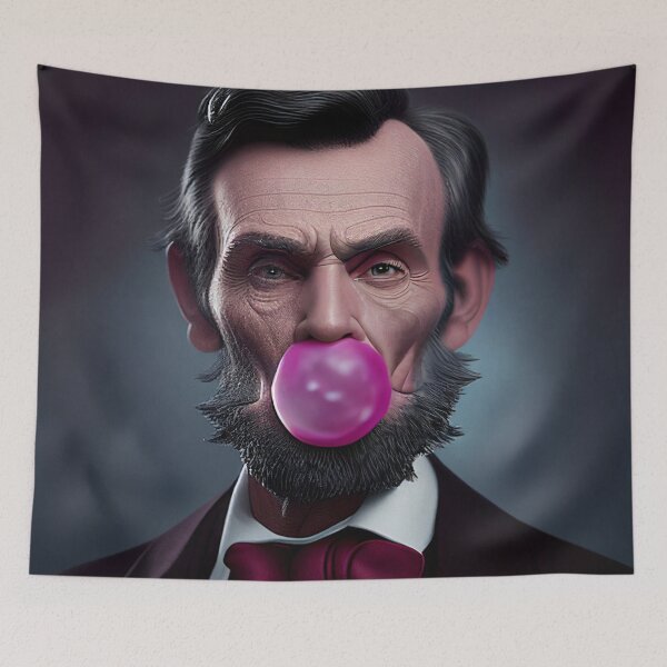 Item preview, Abe Lincoln Bubblegum designed and sold by Psychedelic-Sap.