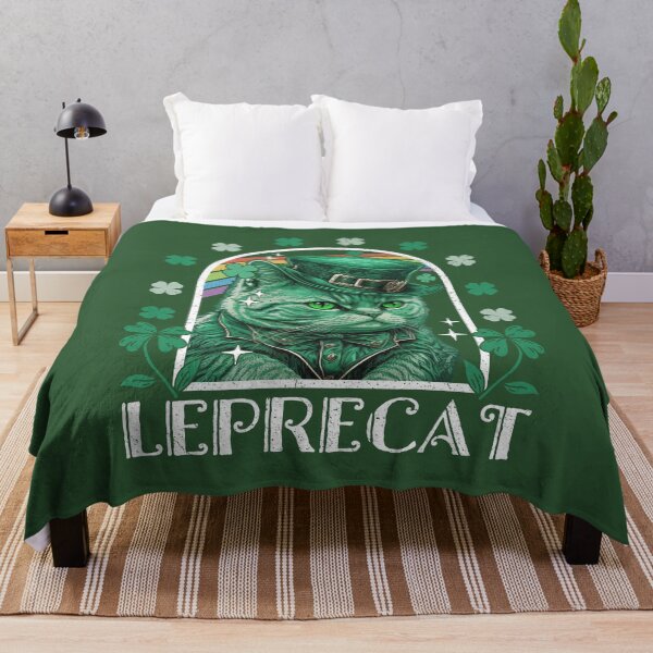 Item preview, Leprecat Funny Saint Patrick's Day Cat Leprechaun designed and sold by petestyles.