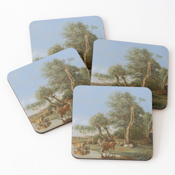 Item preview, Cows Reflected in the Water (Paulus Potter) designed and sold by ArtHistorical.