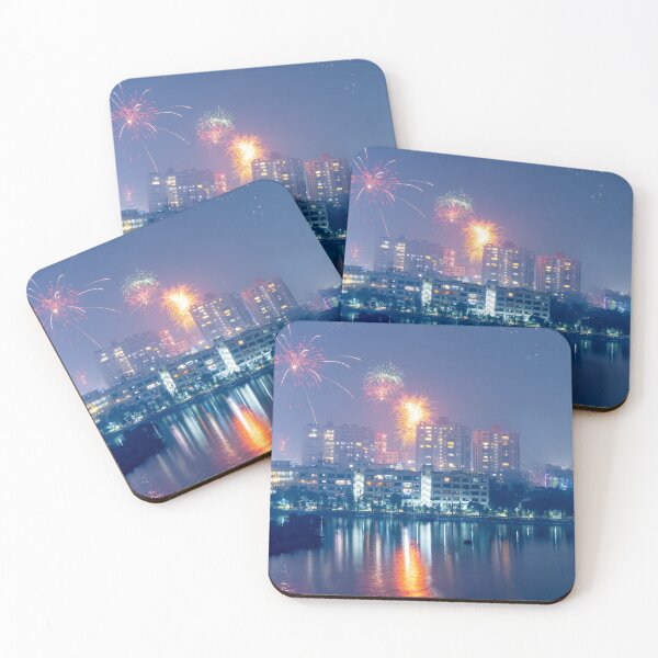 Item preview,  Hyderabad cityscape in Telangana, India.  designed and sold by snehit.