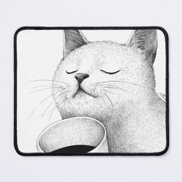Item preview, Coffe & Cat Framed designed and sold by garlettanibel.