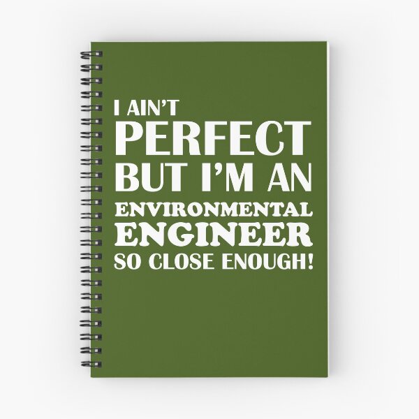 Item preview, Ain't Perfect Environmental Engineer Close Enough designed and sold by AlwaysAwesome.