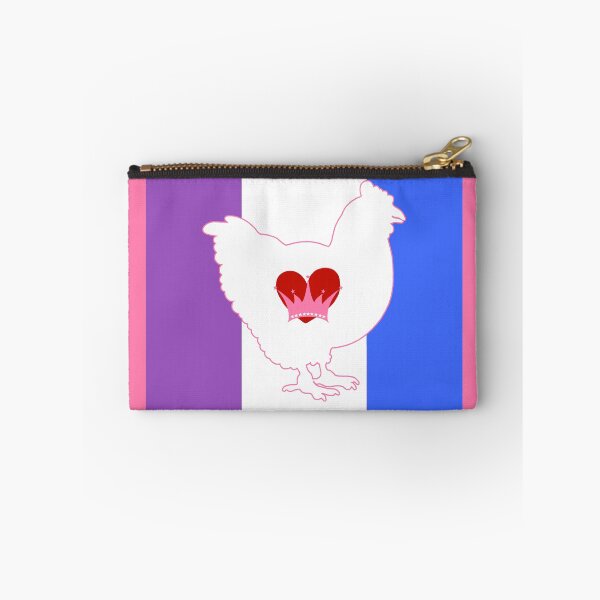 Item preview, Chicken Lover - LGBTQ Drag Pride Flag Heart 01 designed and sold by Puddmuppy.