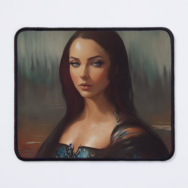 Item preview, Mona Lisa Reimagined designed and sold by Pixel Perfect Beauties.