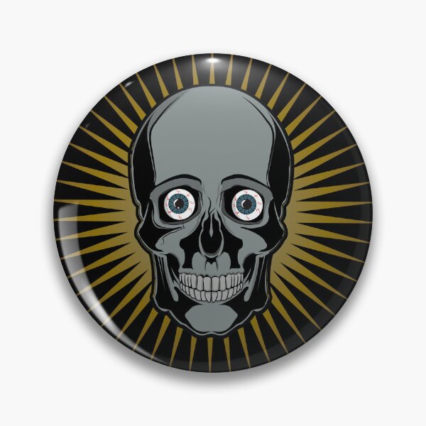 Item preview, Smiling, Happy Go Lucky Skull designed and sold by RRMStudios.