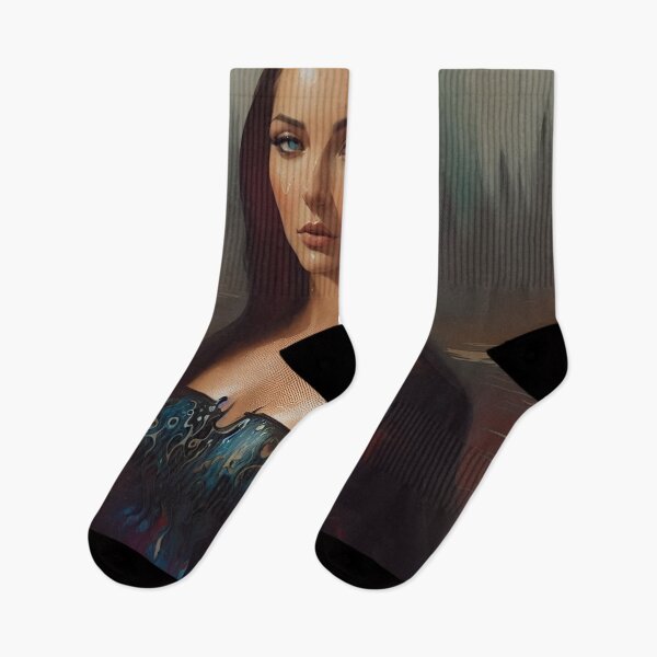 Item preview, Mona Lisa Reimagined designed and sold by Pixel Perfect Beauties.